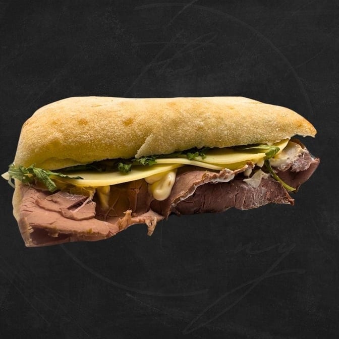 Roast Beef & Cheese.