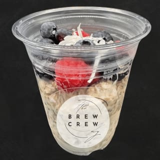 Blueberry Crumble Overnight Oats