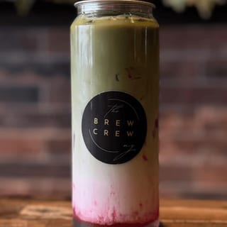 Strawberry Iced Matcha