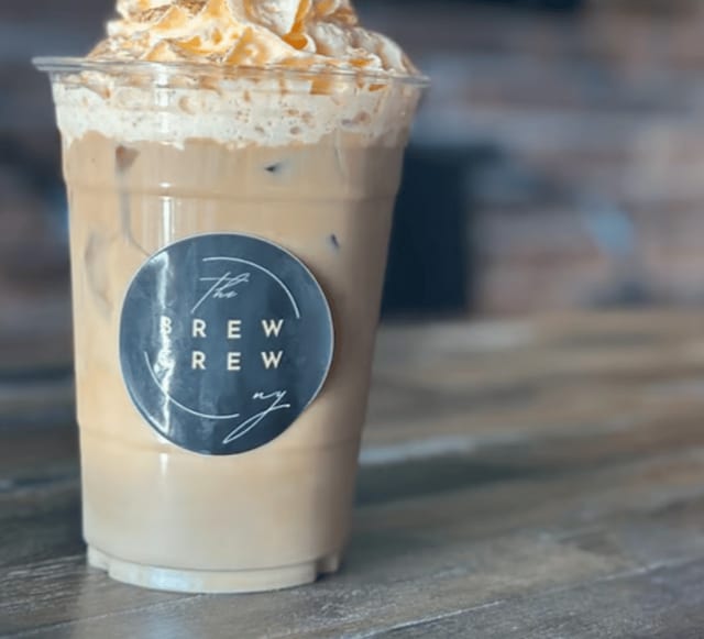 Pumpkin Spice Iced Latte.