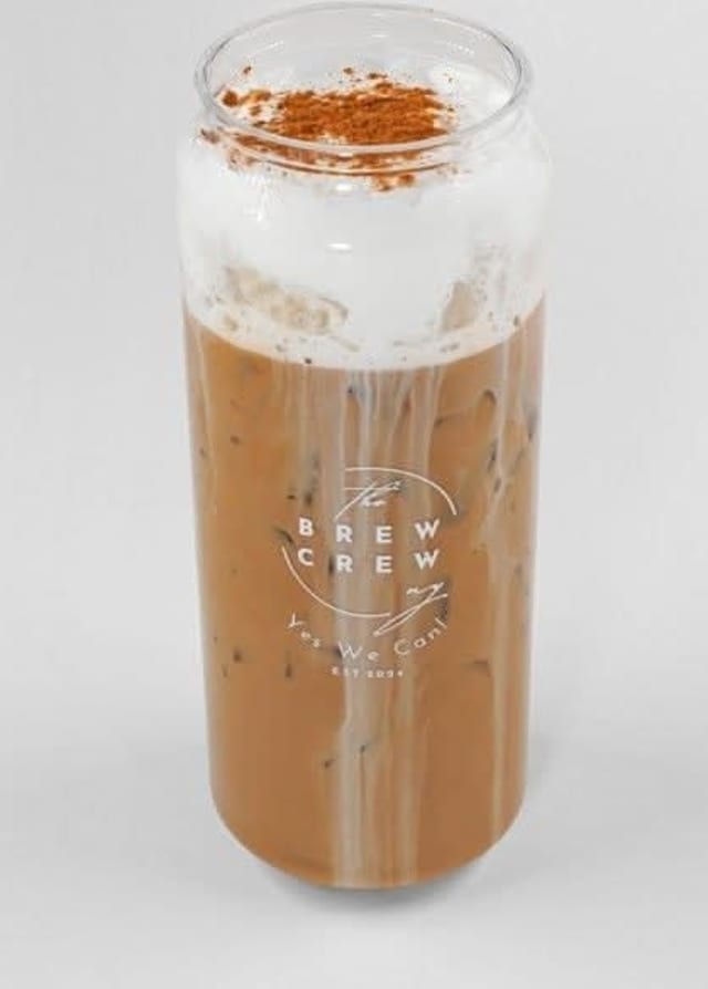 Oat Milk Brown Sugar Shaken Espresso.